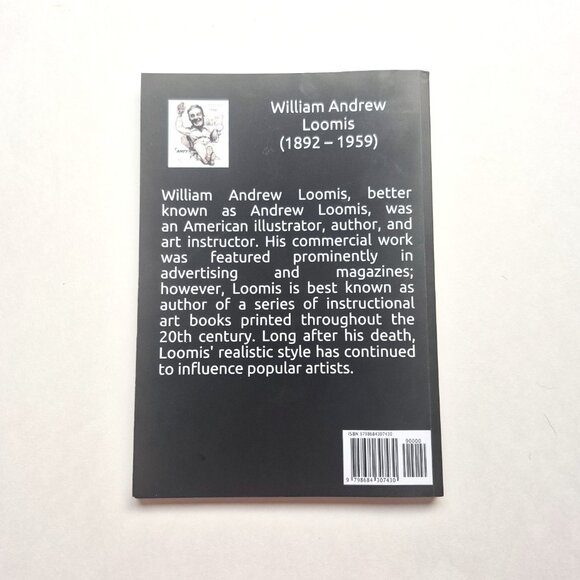 Book: Drawing the head & hands by Andrew Loomis, Paperback - Picture 2 of 10